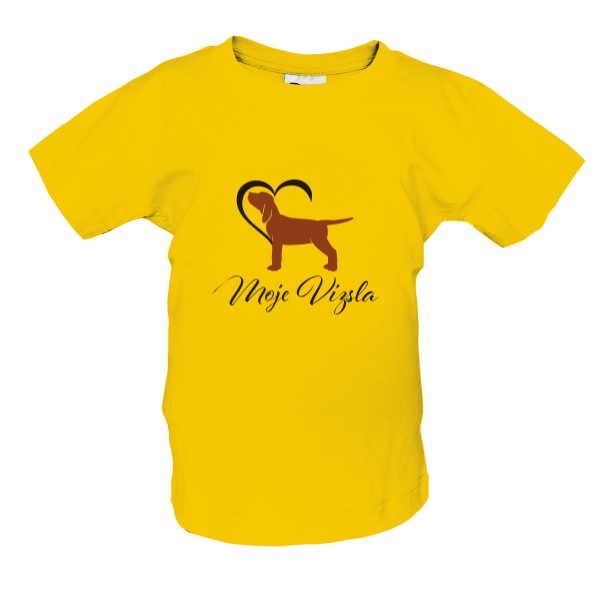 Tričko s potiskem Dětské tričko s potiskem psa