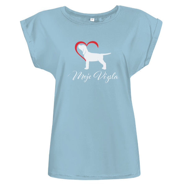 Tričko s potiskem Maďarská vizsla tričko dámské